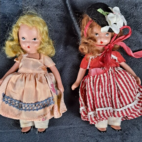 Nancy Ann Story Book Dolls Porcelain Bisque Bundle of 10 Mid-Century Modern VTG - Picture 5 of 15